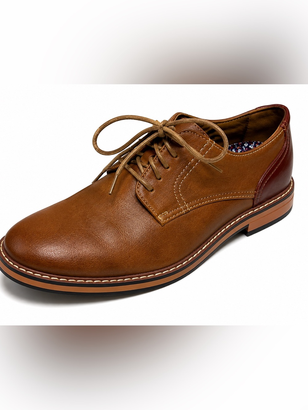 Madden by Steve Madden Men’s Brown Lace-up Oxford Derby Shoe Size 8.5
